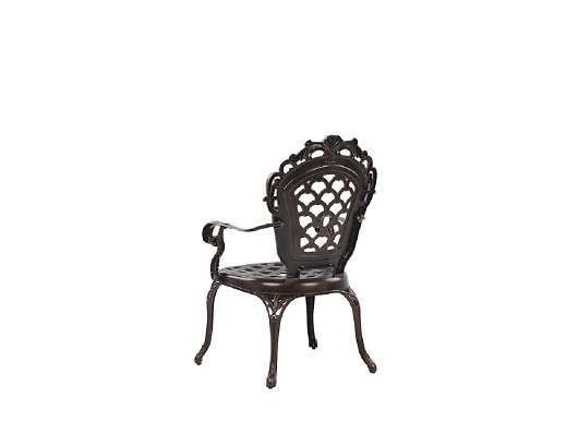 Комплект мебели из литого алюминия стол квадратный с керамикой ОПАЛИЯ + 2 кресла ФИНЛЯНДИЯ-4 - купить за 51150.00 руб.