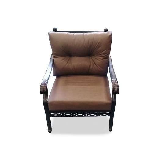 Кресло из литого алюминия Джордан арт.6150-1 - купить за 40950.00 руб.