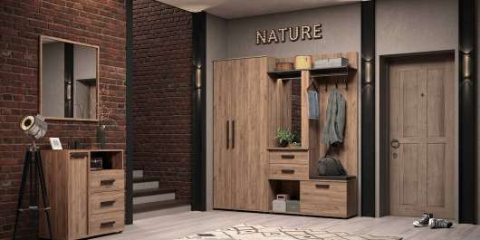 Прихожая Nature (вариант 1) - купить за 64139.00 руб.