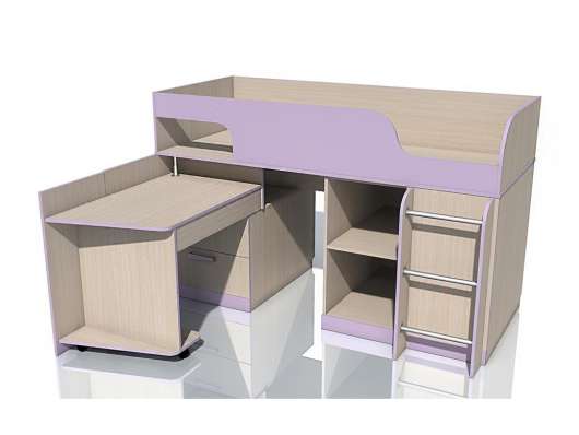 Кровать Рико с поворотным столом НМ 011.55 М - купить за 23229.0000 руб.