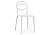 пластиковый стул simple white
