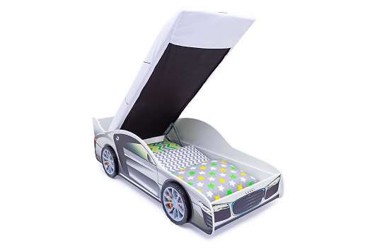 Кровать-машина Ауди с подъемным механизмом - купить за 17490.00 руб.