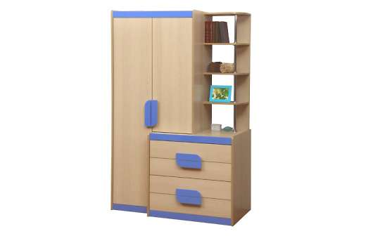 Шкаф комбинированный Лайф 1 - купить за 10593.0000 руб.
