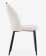 Стул на металлокаркасе Barton beige / black - купить за 6370.00 руб.