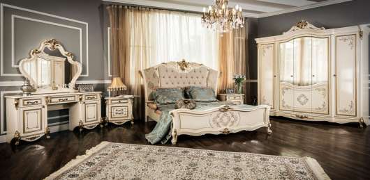 Спальня Оливия Крем глянец - купить за 157984.0000 руб.