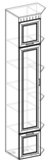 Шкаф-стеллаж Меценат - купить за 13340.00 руб.