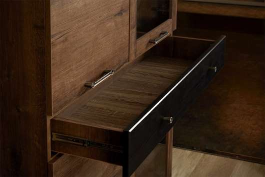 Шкаф с витриной 2V2D1S Джаггер - купить за 22899.00 руб.