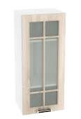 шкаф 1-но дверный со стеклом №128 прага швс 409н
