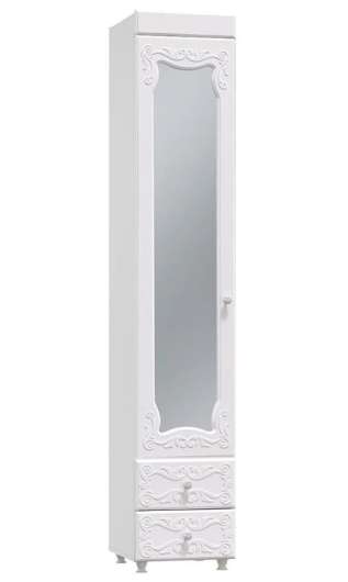 Пенал Италия (560) дверь+ящики ИТ-37 с зеркалом - купить за 15751.00 руб.